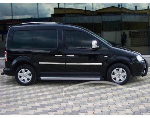 Защита порогов подножки TWIST для Volkswagen Caddy (д.б.)